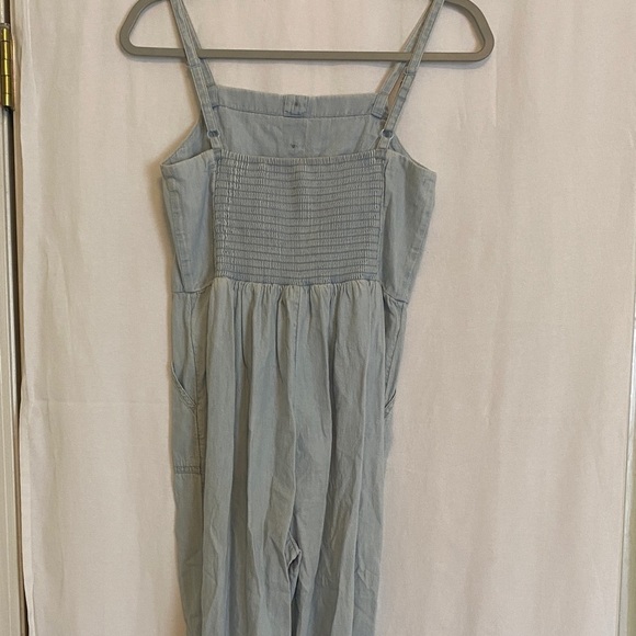 Old Navy Light Blue Denim Jumpsuit - Picture 4 of 5